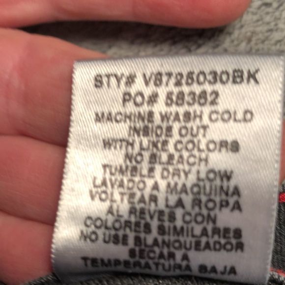 17/21 Jeans /light wash black /10/stretch/3 pockets/straight leg - Picture 3 of 12